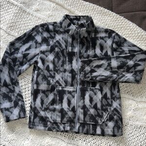 EUC Eddie Bauer Patterned Fleece